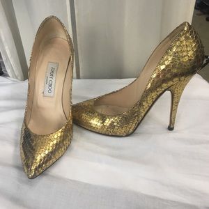 Jimmy Choo Shoes - *SOLD* Gold Jimmy Choo pumps Jimmy Choo Shoes - *SOLD* Gold Jimmy Choo pumps